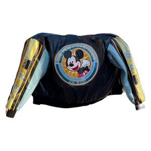 Oh Boy! The New Millennium- Vintage RARE Mickey Mouse Leather Jacket